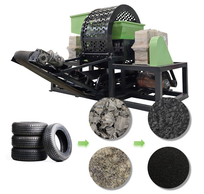 Used Tyre Manufacturing Plant For Sale waste Tyre Recycling Machine rubber Powder Machine