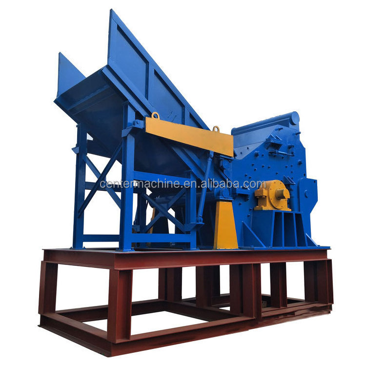 Scrap Car Shell Crusher Car Radiator Crusher Steel Shredder Crusher For Recycling