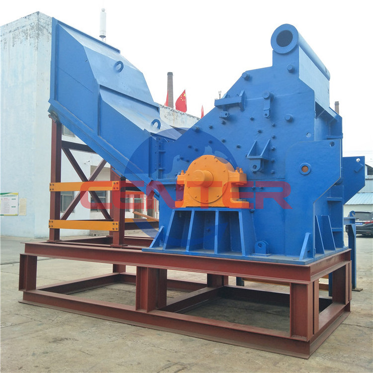 Scrap Car Shell Crusher Car Radiator Crusher Steel Shredder Crusher For Recycling