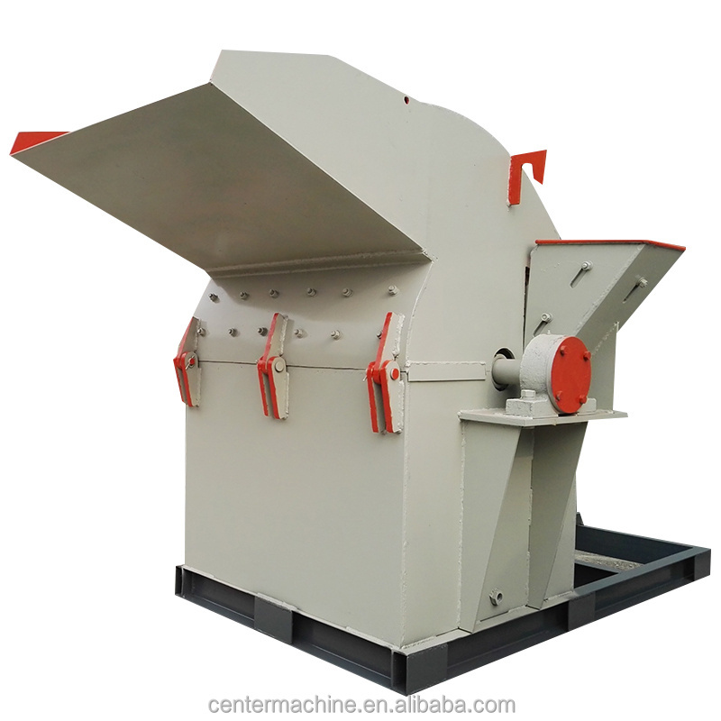 New Style Model 1500 5000-6000kg/H Grass Crusher Hay Chopper Straw Crusher Feed Hammer Mill For Animal Feed Tub Grinder For Sale