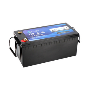 Lithium-batterie lifepo Deep ccyle battery power car lifepo4 12v 200ah lifeypo4 solar system with battery 12v 200ah