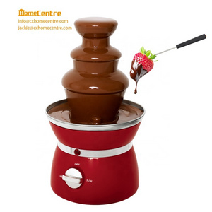 3 Tier Mini Electric 32W Chocolate Fondue Fountain Machine 811E