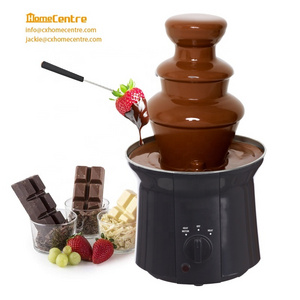 3 Tier 650ml Electric 170W 802B Chocolate Fondue Fountain