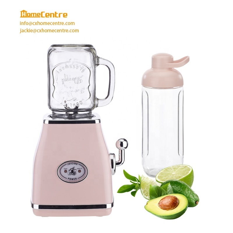 Portable personal blender for shakes and smoothies