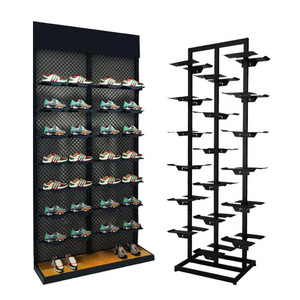 Custom Retail Shop Sandals Sports Slipper Racks for Store Shoe Display Stands Shoes Floor Stand Sneaker Display Shoe Display