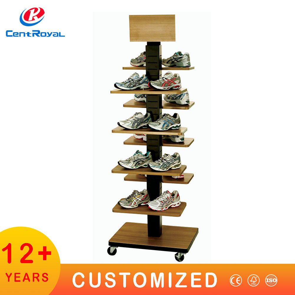 Custom Shoe Racks for Store Retail Shoe Display Rack Display Stands Metal Display Rack Wire for Shoe Store Wholesale Standee