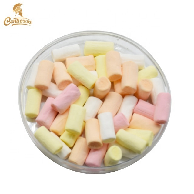 Halal Mini Chalk Shaped Soft Sweet multicolor Color Marshmallow