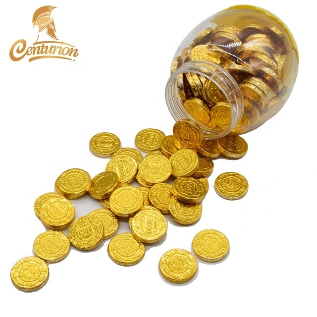 Wholesale OEM Golden Products Dairy Milk Assorted Compound Chocolate Coin