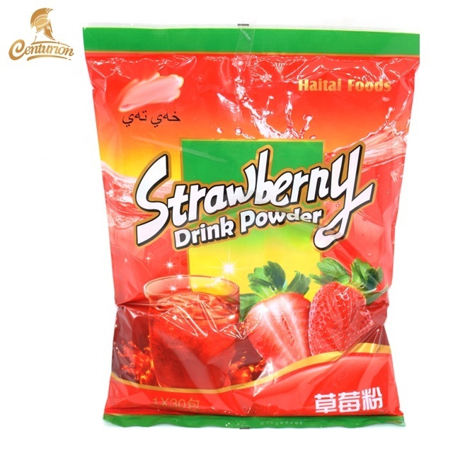 20g bag packaging strawberry & orange flavor instant drink powder