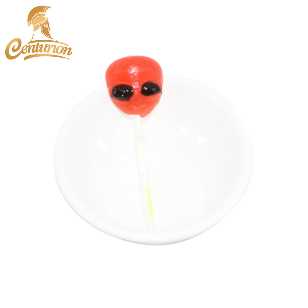 High Quality New Bright Fluorescence Glow Stick Lighting Hard Candy Sweet Skull Lollipop