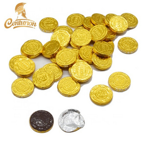 Wholesale OEM Golden Products Dairy Milk Assorted Compound Chocolate Coin