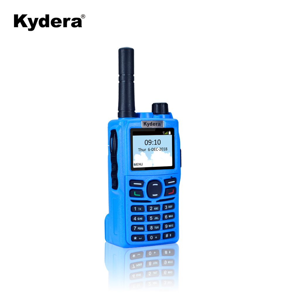 Kydera LTE-850G PoC LTE sim card two way radio walkie talkie mobile phone with GPS  2way radio 1000 mile range