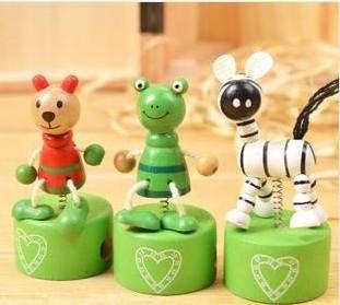 funny mini animal wooden children pencil sharpener for kids