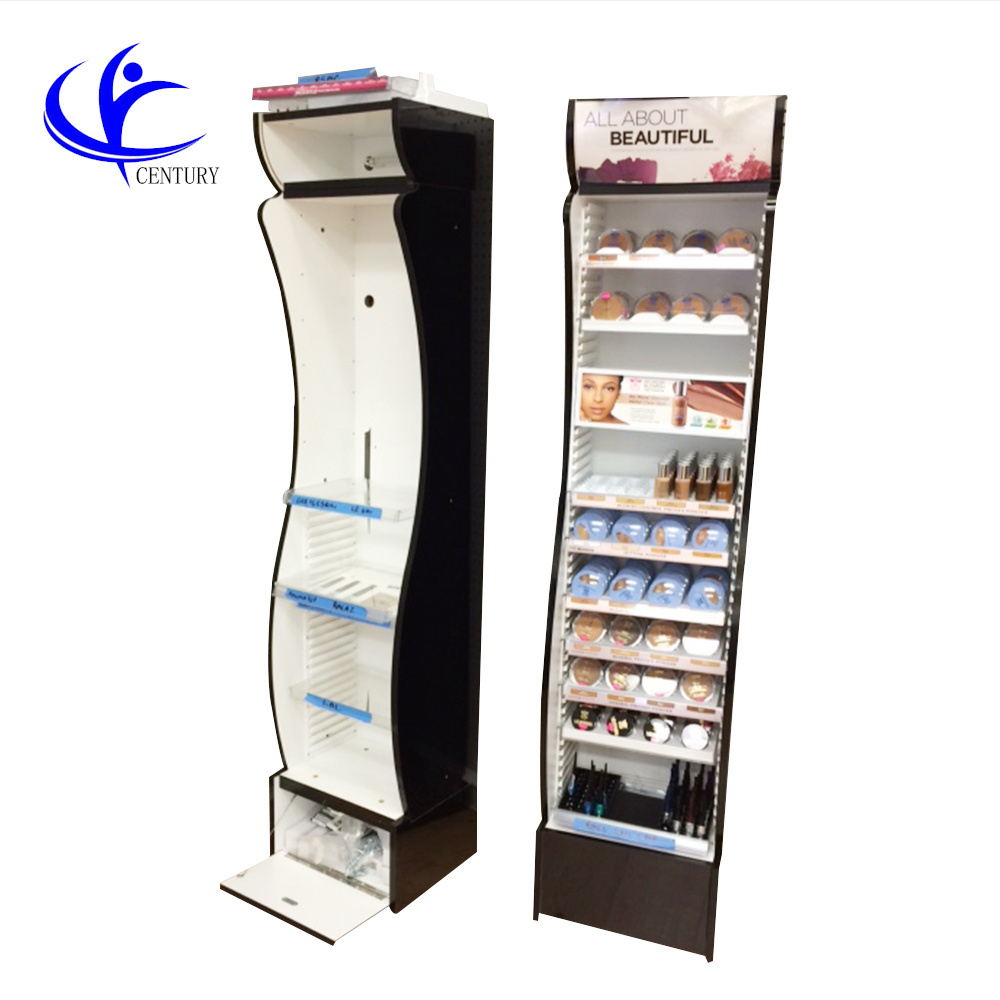 cosmetic display ideas cosmetic display floor stands makeup wooden display stand