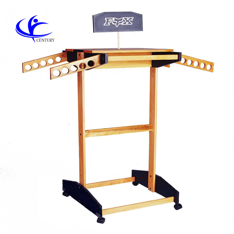 Stand hanger clothing shops display stands display accessories belt cloth rack table cloth wood retail clothing display stand