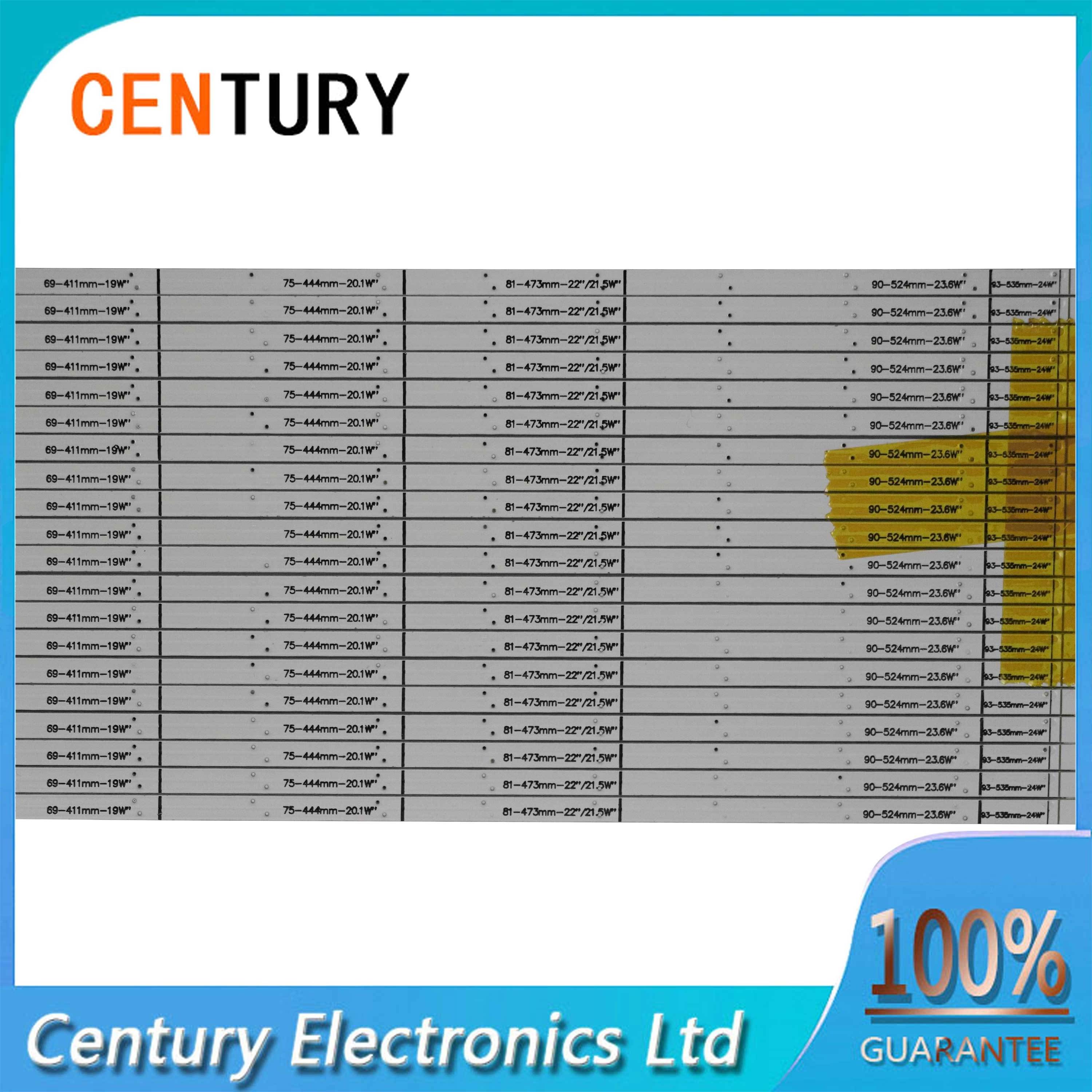 90lamps 535mm LED backlight strips replacement 24 inch  DGY 24W-535MM V2.0 3.5mm CCFI lcd screen monitor panel led backlight