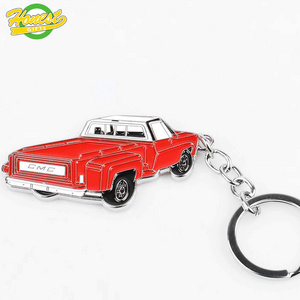 Custom Logo Key Chain Customization Black Nickel Car Keyholder Keychains For Bags Wallet