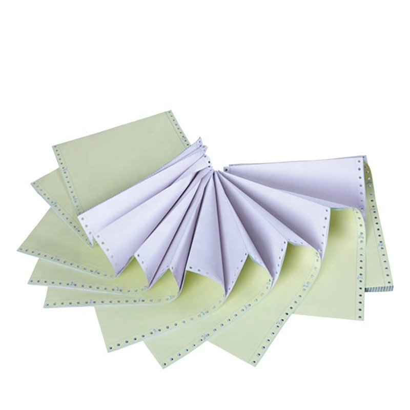 Chinese supplier carbonless paper 2 ply roll continuous printing NCR paper