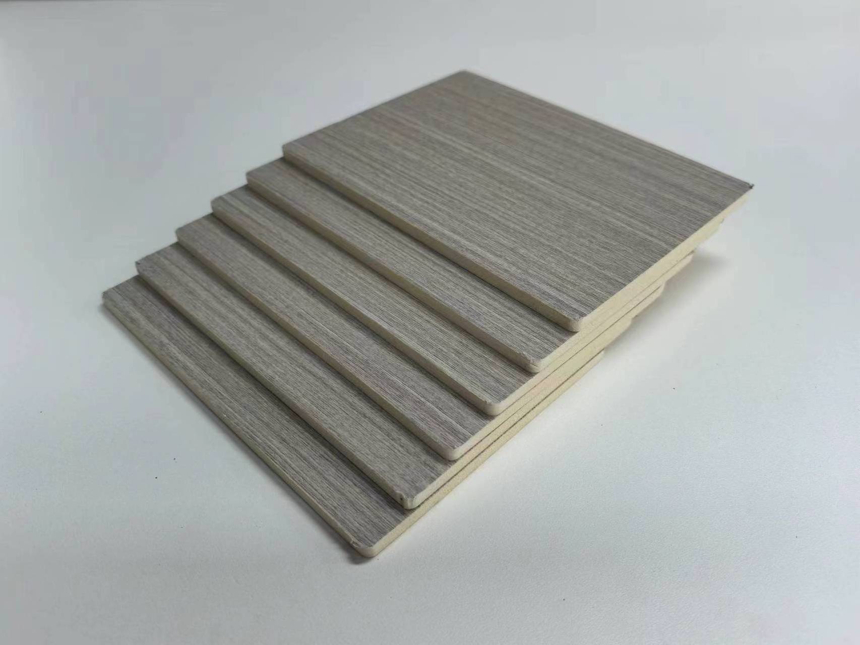 Natural Wood Veneer Wall Panel Bamboo Charcoal Fiber Wall Board Wood Veneer Mirror Wall Panel