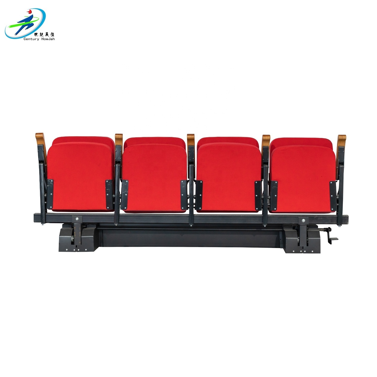 Sports Venues Modern Manufacturer Sale Cheap Theater Seats Customize Commercial Furniture Plastic Seat Food Chair Plastic Tray