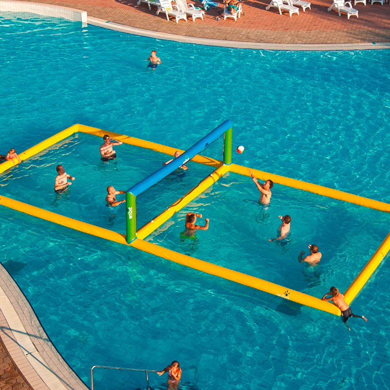 Hot Selling Inflatable Tennis Court Volleyball Pool Inflatable Water Volleyball Court PVC Shandong Shoes Unisex Bounce House