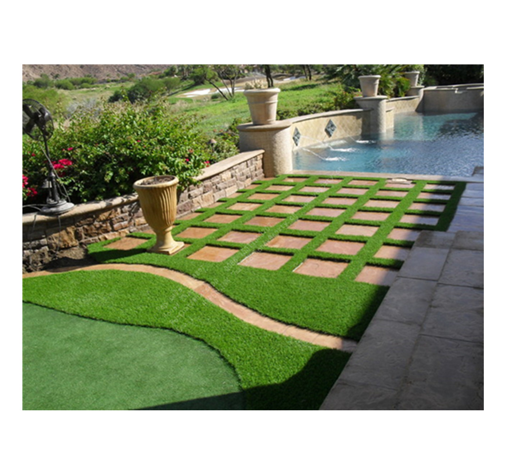 outdoor garden cheap colored grass red blue white artificial grass as tro turf prices