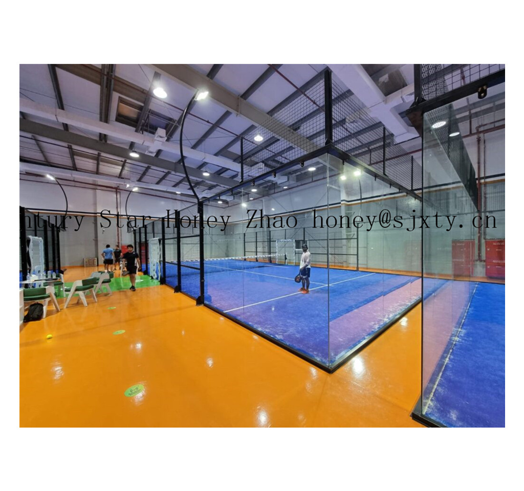 Hot sale paddle tennis court supplier artificial turf for padel tennis court portable paddle tennis court for sale