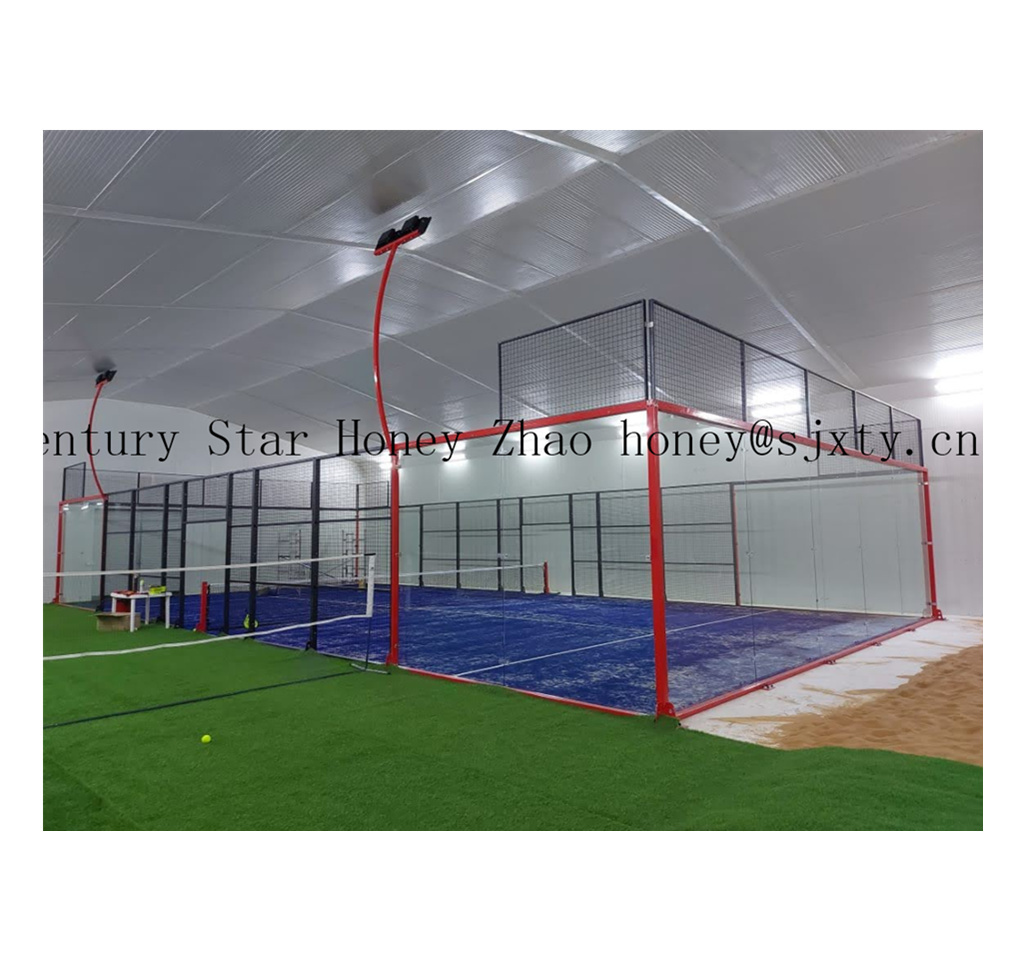 Hot sale paddle tennis court supplier artificial turf for padel tennis court portable paddle tennis court for sale