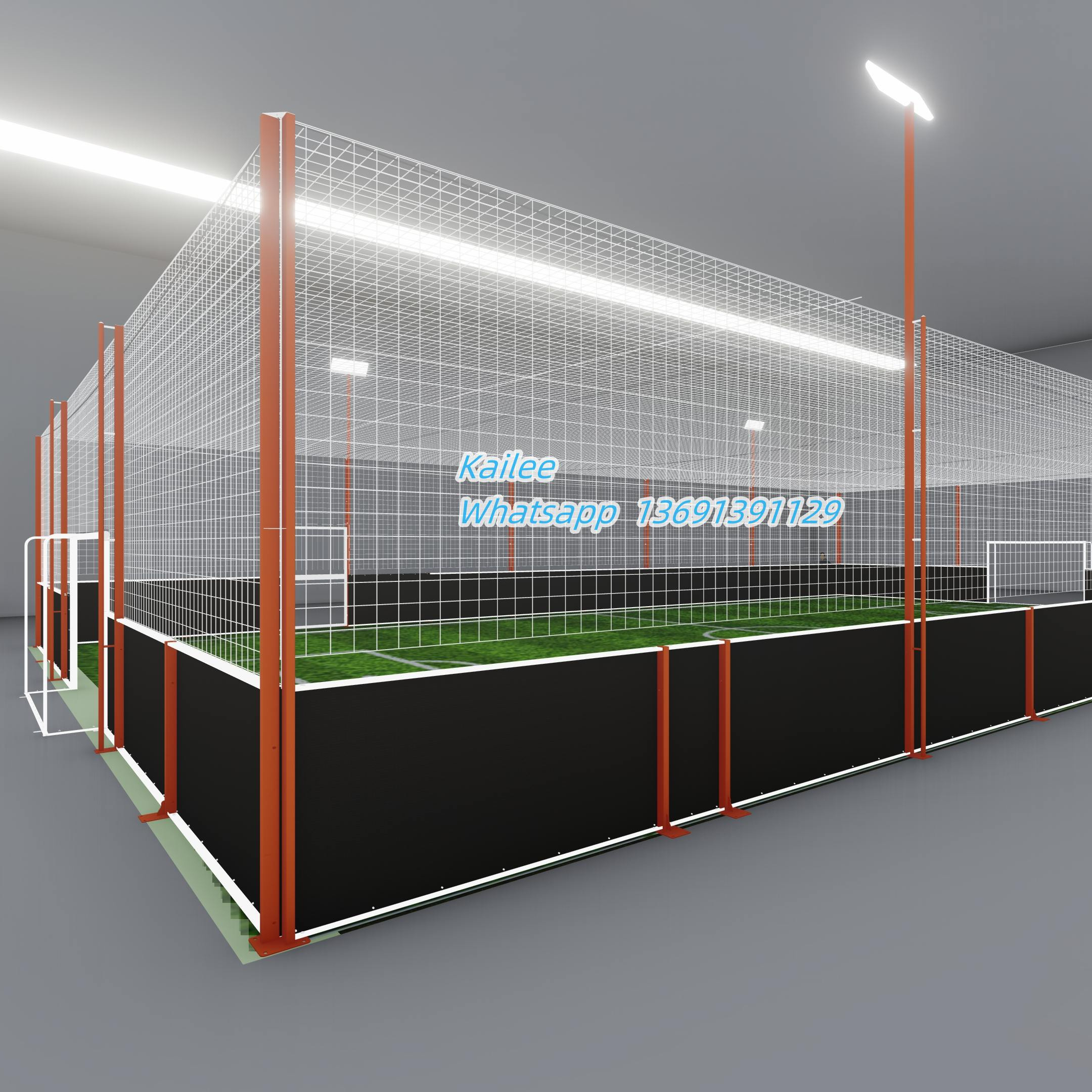 Indoor Soccer Cage Football Court Indoor Football Cage