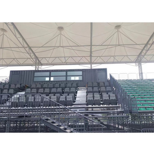 Portable Aluminium Bleacher Outdoor Sports Bleachers Retractable Grandstand