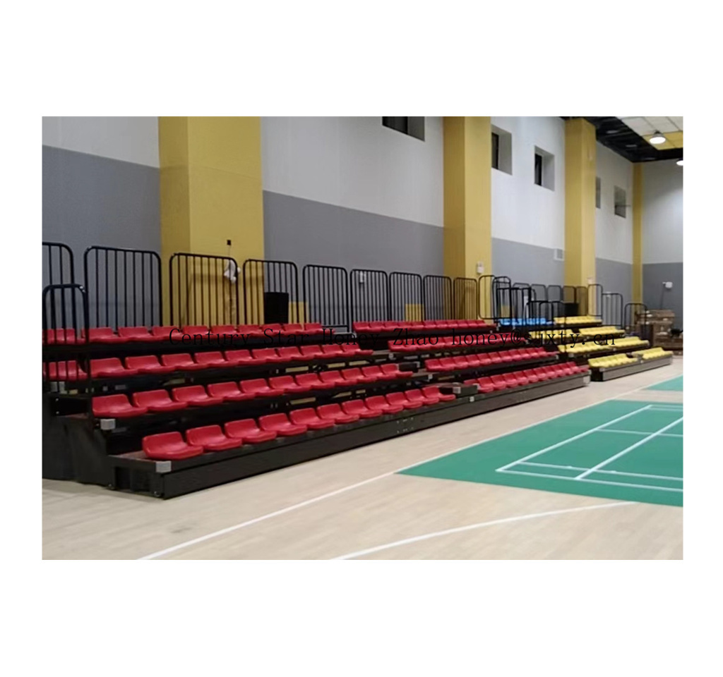 Low Rise Aluminum Tribuna Metal Structure Bleachers Match Football Stadium Seats Steel Grandstands for Sale