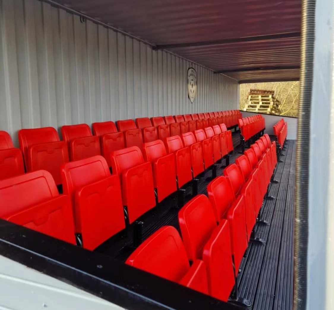 Quick Assembly temporary stand demountable sports grandstand stadium seats for events