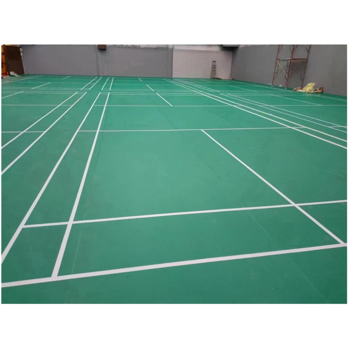 Indoor and Outdoor Badminton Court Wooden Flooring Badminton Court Rubber Floor Mat