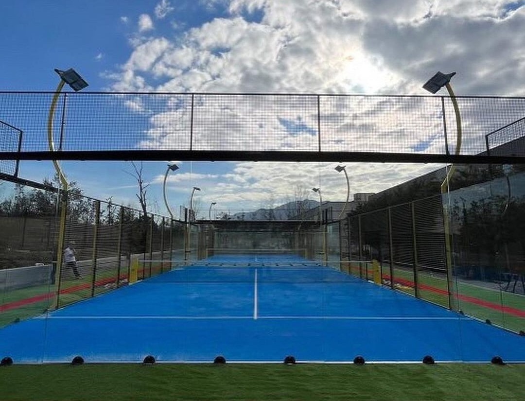 2024 New Design Court Padel Paddle Court Supplier Padel Court Panoramic Complete Padel Fields Padle Tennis