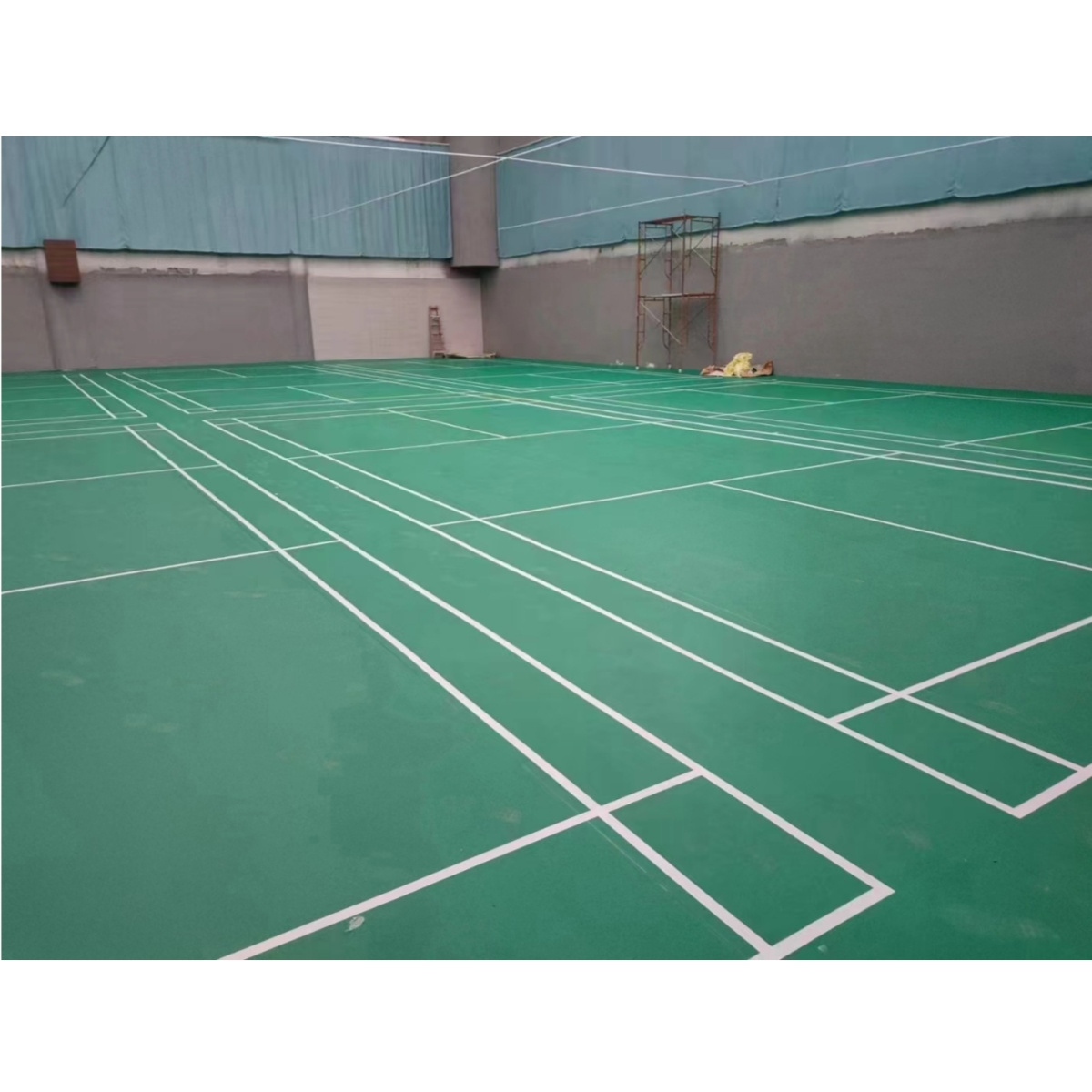 Indoor and Outdoor Badminton Court Wooden Flooring Badminton Court Rubber Floor Mat