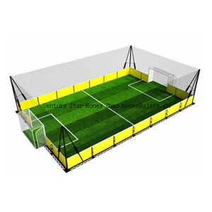 Professional soccer cage Football Field sports Pitch