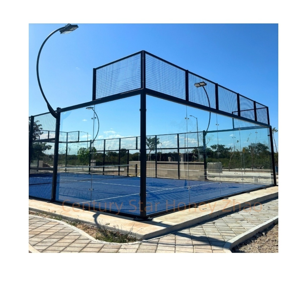 Hot sale paddle tennis court supplier artificial turf for padel tennis court portable paddle tennis court for sale