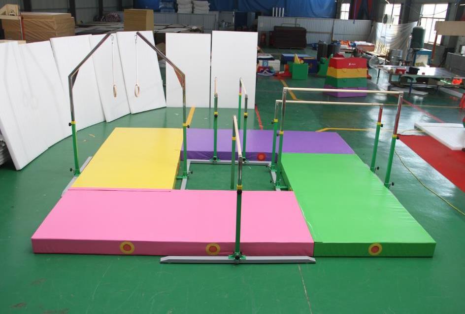 2019 hot sale outdoor or indoor playground gymnastics uneven bars factory parallel bars for competition training horizontal bars