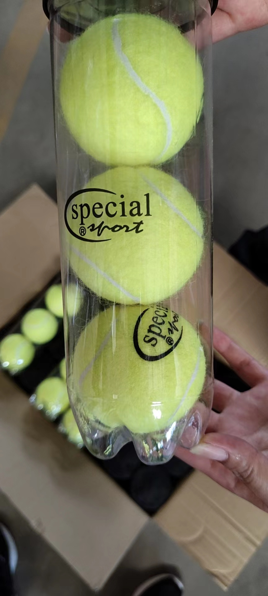 Factory New tennis balls for beginners of tennis and cricket play for PADDLE COURT