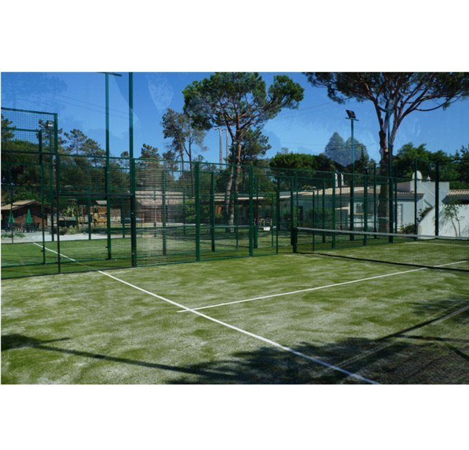 Professional Classic Padel Court with Artificial Turf for Padel Tennis Court