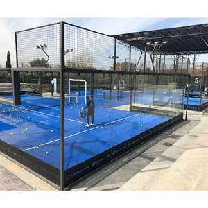 Panorama/Classic Padel Tennis Court portable padel court With Other Accessories