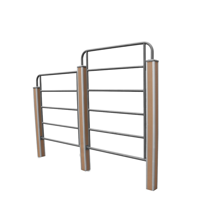 Gymnastics used high bar workout equipment double wood Wall bars  for sale