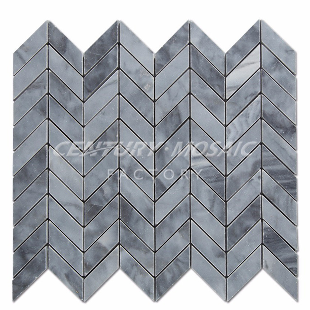 milano grey marble chevron mosaic tile for kitchen wall tile