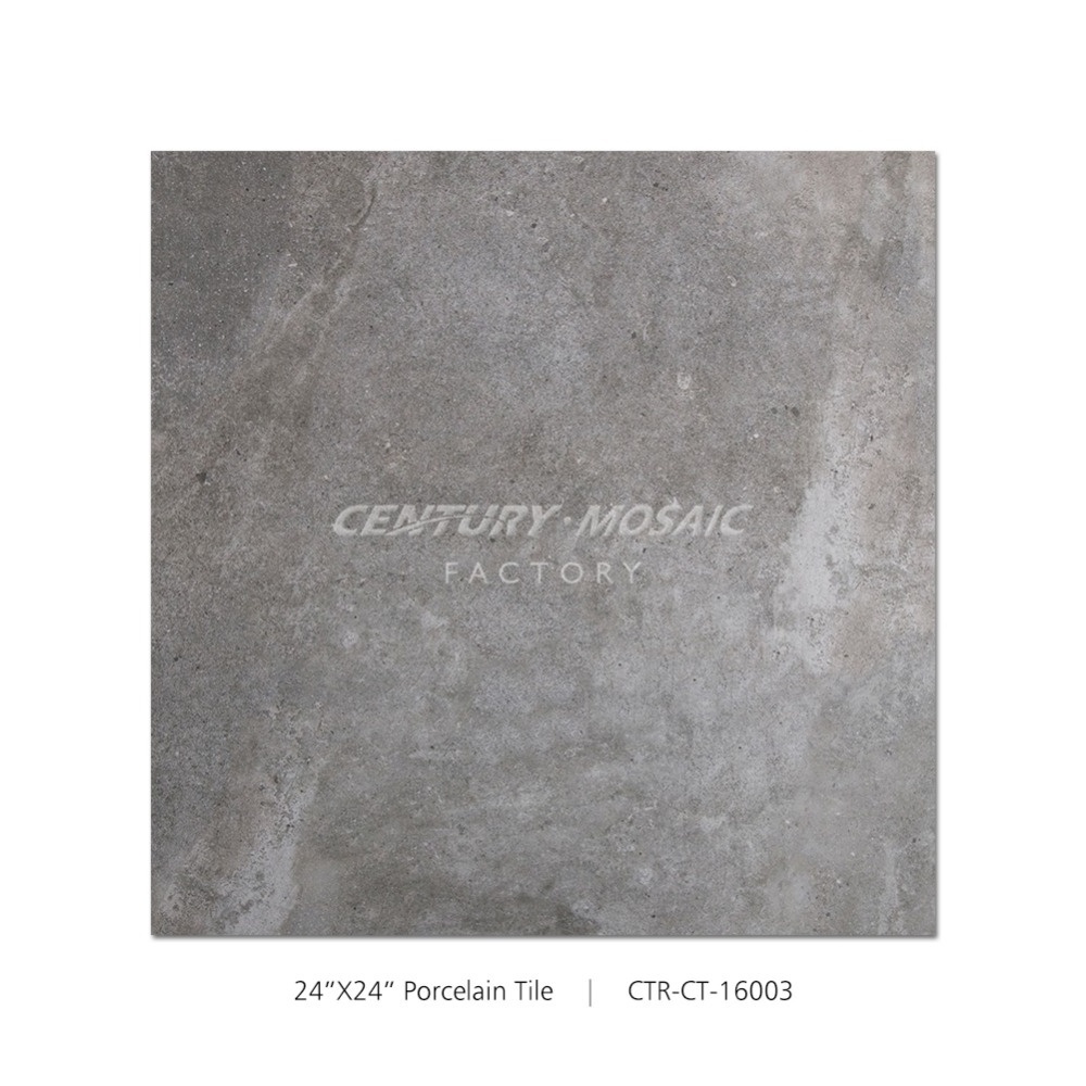 600 * 600mm Concrete Look Porcelain Floor Tile Prices