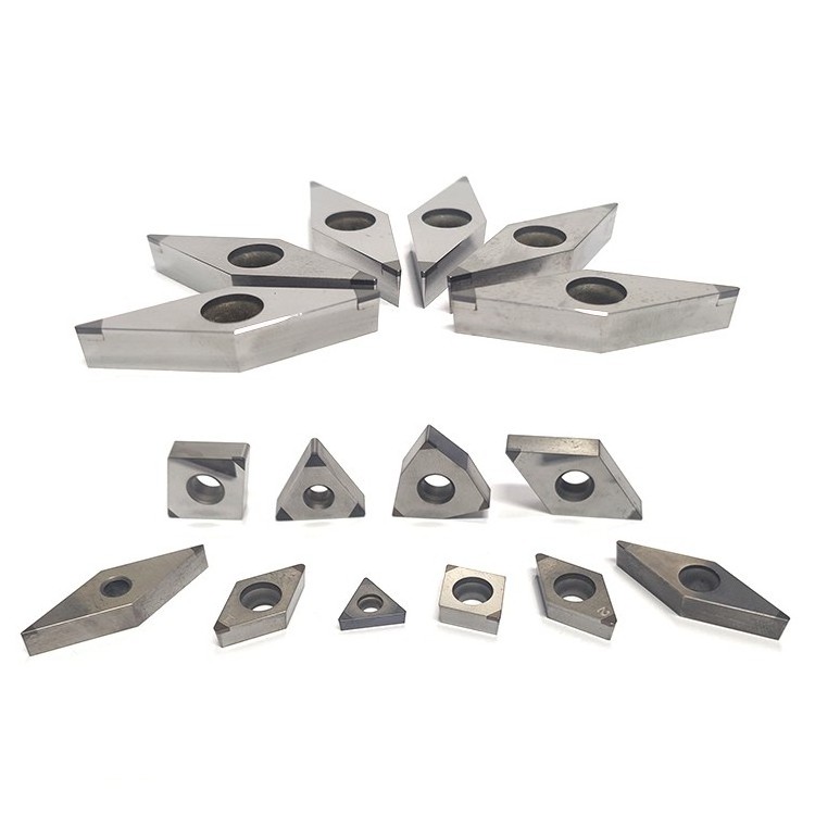 Diamond inserts high finish CBN cutter grain cubic boron nitride gem head steel parts cast iron machining boron nitride