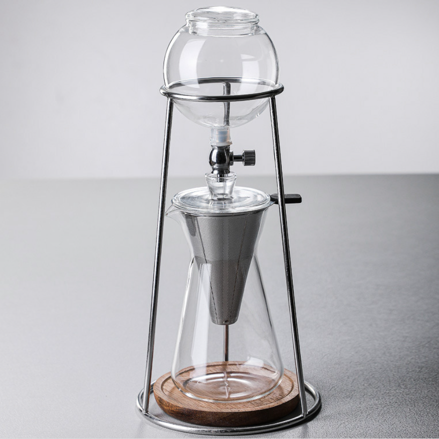 Aeofa portable borosilicate glass ice brew water drip coffee accessories cold brew coffee maker glass