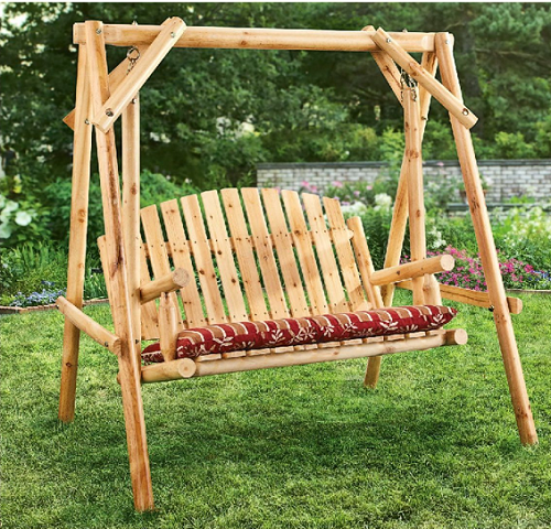 Wooden Swing Camping Area Occasion Export Manufacture For Children Playground Outdoor Swings Made in Vietnam