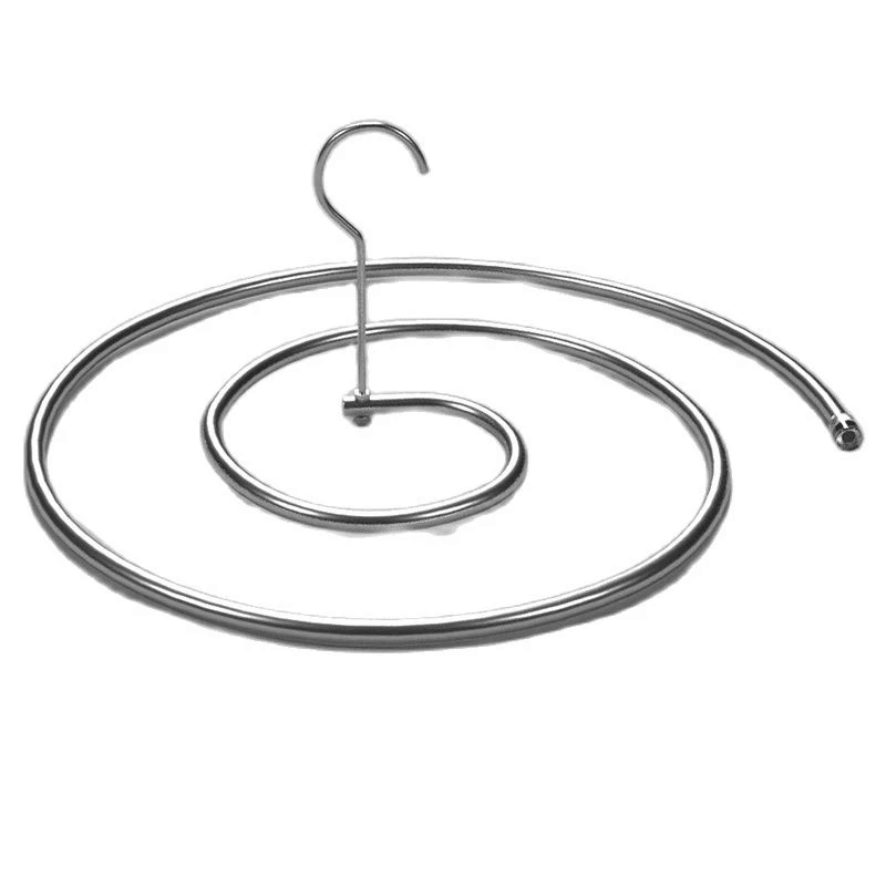 Wholesale New Metal Clothes Hanger Strong Round Spiral Quilt Hanger