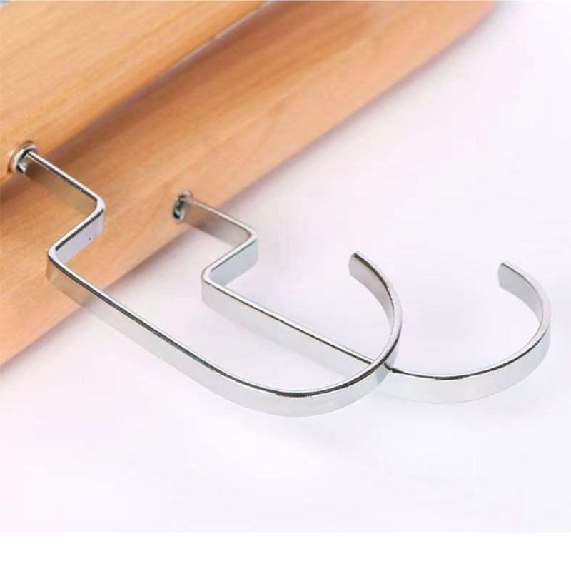 High Quality Solid Wood 8 Metal Hooks Wardrobe Organizer Multifunctional Wood Tie Underwear Belt Hanger