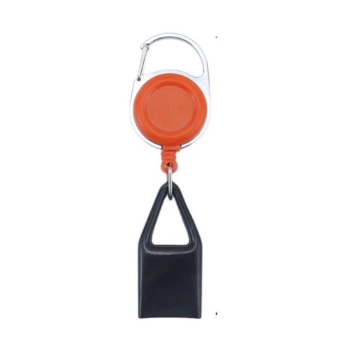 OEM DIY Retractable Key Chain Silicone Lighter Protective Cover Smoking Accessories Lighter Holder Sleeve Clip Lighter